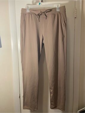 Yogalicious Women's Taupe Drawstring Jogger Pants
